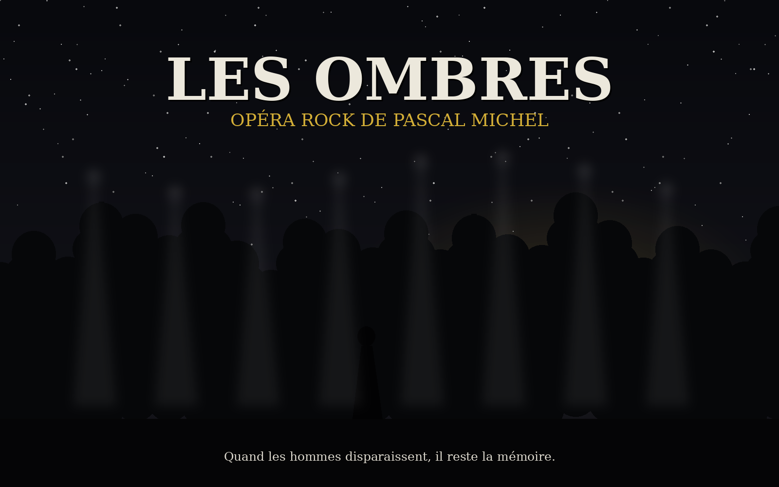 Les Ombres, opéra rock
